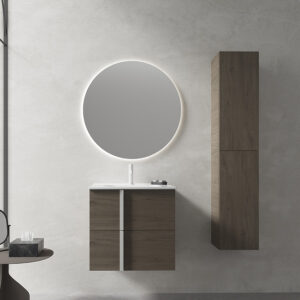 Bathroom vanity ONIX+ 24 in 2DR Eternity Oak
