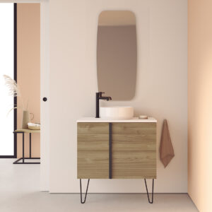 Bathroom vanity Onix+ 32in Toffee Walnut