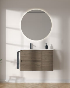 Bathroom vanity Sansa 36in 2DR 1D Eternity Oak