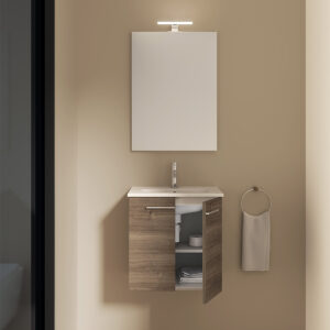 Bathroom Vanity Street 20 in 2D Eternity Oak