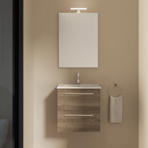 Bathroom Vanity Street 20 in 2DR Eternity Oak