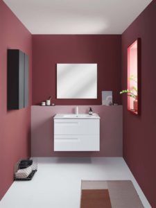 Bathroom Vanity Vitale 32 in 2DR Gloss White
