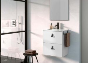 Bathroom Vanity 50 Little 2D Matt White