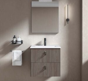 Bathroom Vanity 60 Little 2D Grey Elm
