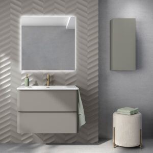 Bathroom vanity Dai 32 in 2DR Matt Sand