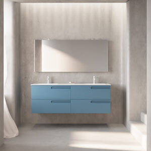 Bathroom vanity Econic 64 in 4DRL Vapor Blue